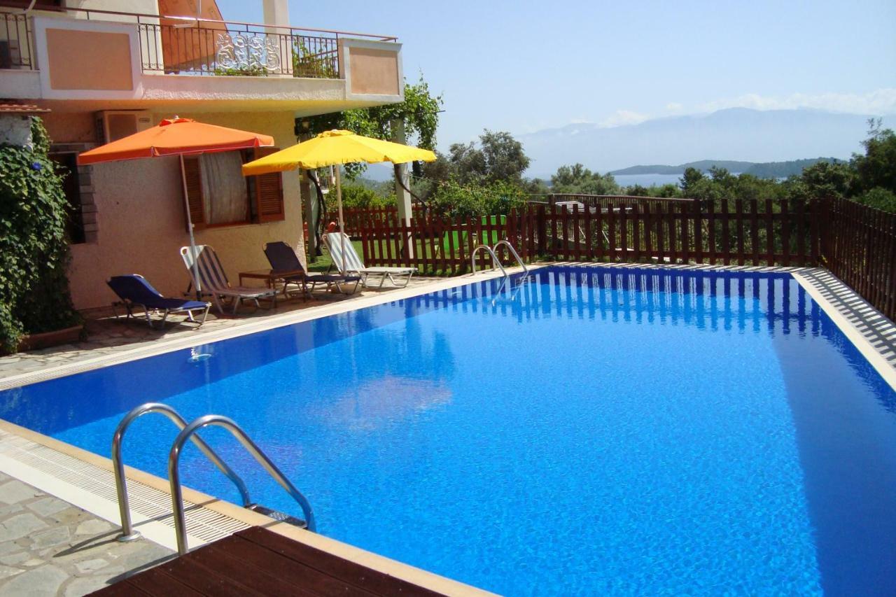 Agios Christoforos  Villa'S Ground Floor Apartment With 60 Qm Swimming Pool מראה חיצוני תמונה
